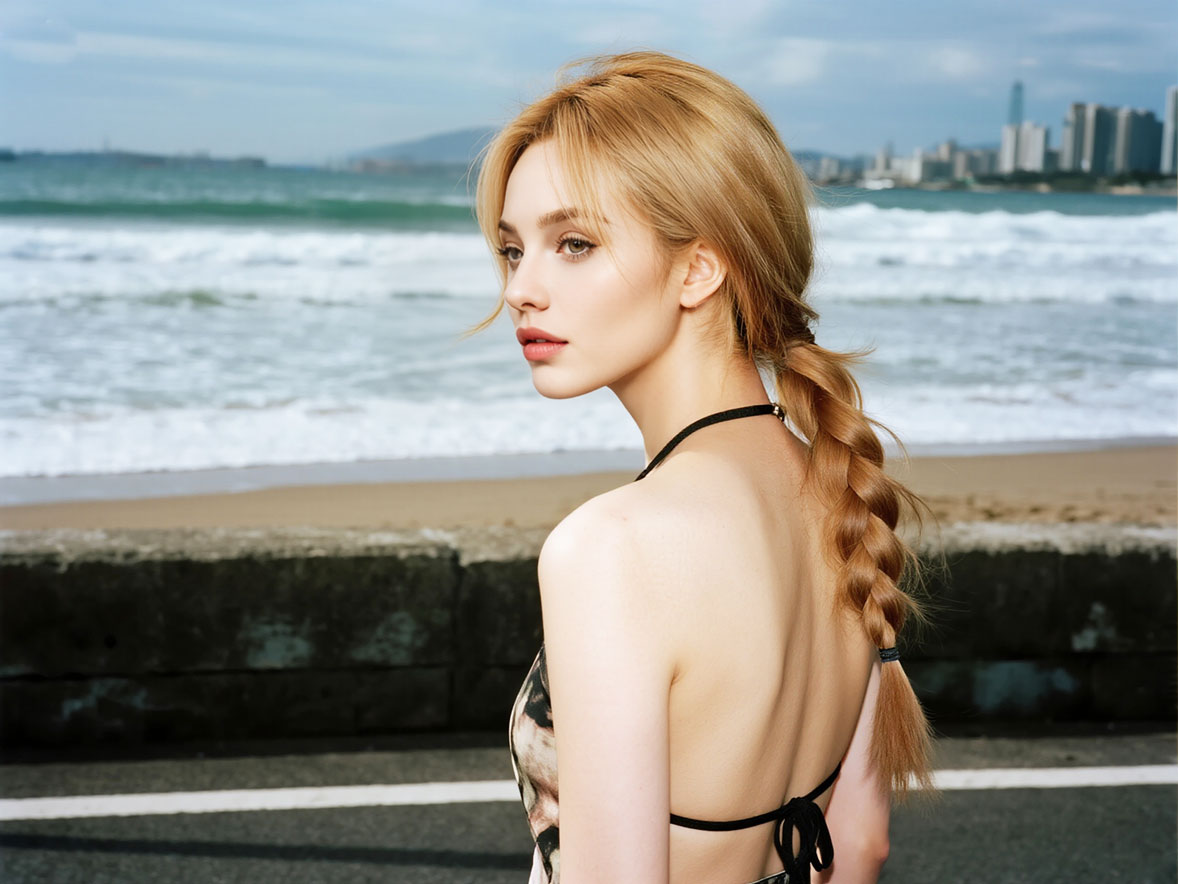 An Afternoon Stroll by the Sea